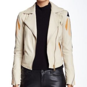 Doma Multicolor Leather Jacket